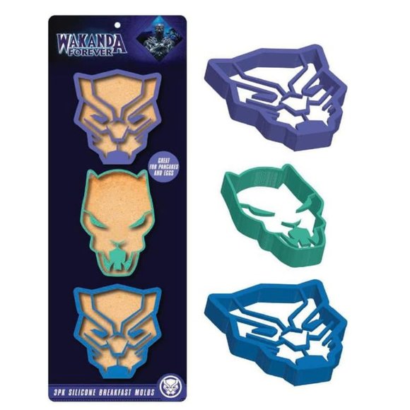 Disney Encanto & Wakanda Forever Silicone Pancake Mold BUNDLE NWT - Picture 2 of 6